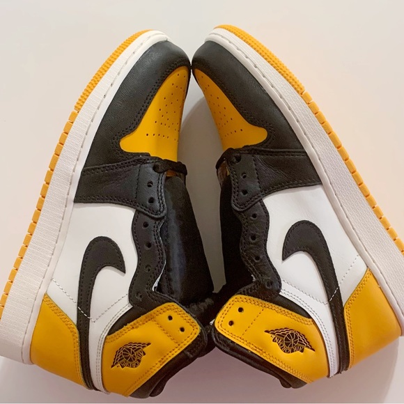 Nike ❌SOLD🎁Air Jordan 1 Retro OG High Taxi Mens 13 NEW - Picture 3 of 9